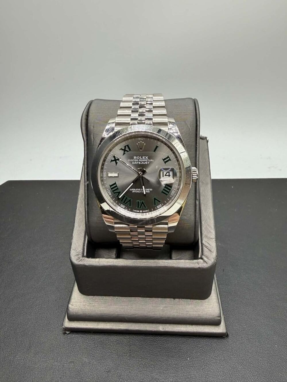 Rolex Datejust 41mm Wimbledon 126300 Smooth Bezel SPB-TS 363600